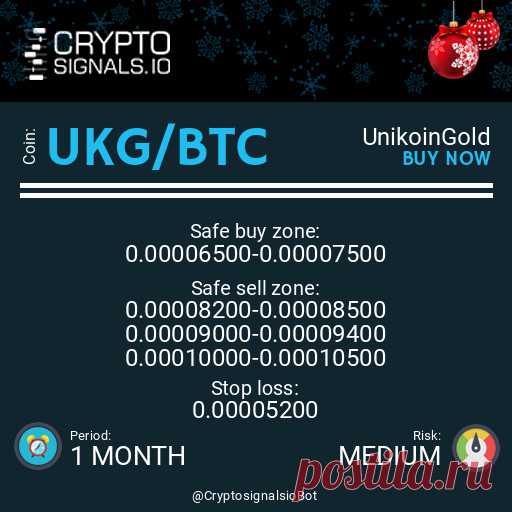 UKG/BTC
Подробнее https://cryptosignals.io/ и https://t.me/CryptoSignalsIoBot и https://t.me/CryptosignalsioRU
#бтс #биткоин #биткойн #btc #bitcoin #UKG #Unicoingold
#памп #сигнал #сигналы #инсайд #трейдинг #трейдер #pump #signal #signals #inside #trading #trade #trader
#крипто #коин #исо #майнинг #блокчейн #токен #форк #криптовалюта #криптобиржа #биржа #crypto #coin #ICO #mining #blockchain #token #fork #cryptocurrency