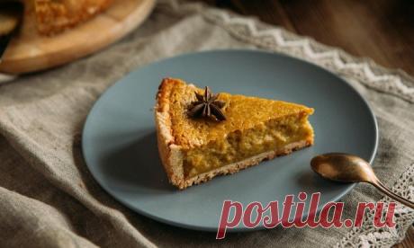 Тыквенный пирог со сливочным сыром