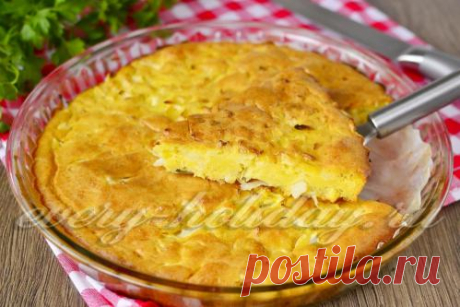 Ленивый пирог с капустой