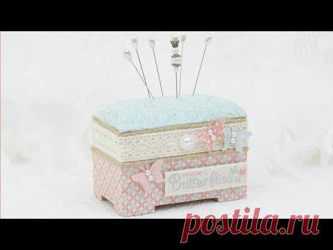 DIY Crafts - Decorative Pin Box