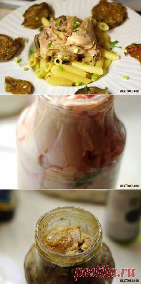 Легендарный мясной рецепт - курица в банке с ароматными специями