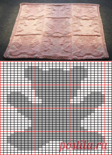 Free Teddy Bear Baby Blanket Knitting Pattern