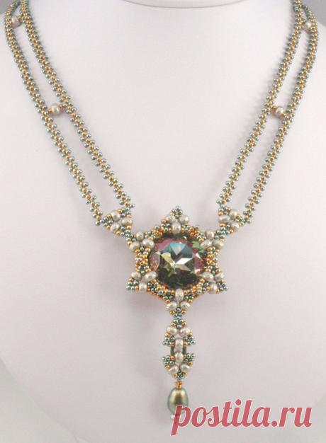 Instructions for SuperNova Necklace Beading от njdesigns1 на Etsy