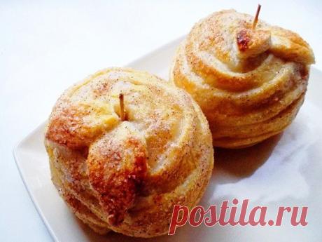 Запечённые в тесте яблоки с творогом | СеоКар - технологии программирования, продвижения, рекламирования, социальные сети, новости.