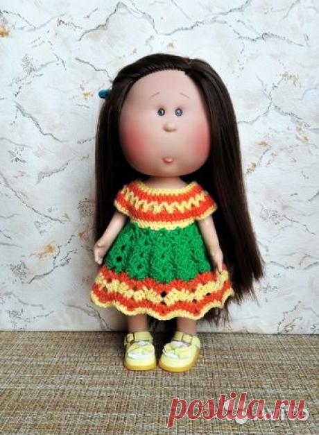 Платье для куклы nines d'onil mia купить в Саперном | Личные вещи | Авито