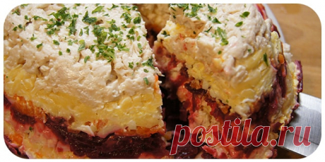 Очень вкусный салат "Мой генерал"