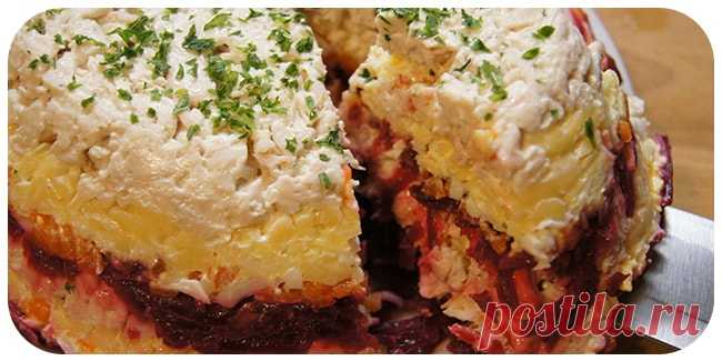 Очень вкусный салат "Мой генерал"