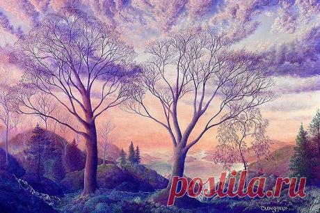 Художник Rachel Clearfield. В стране цветов и сладких грёз