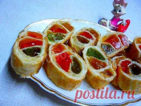 Рулет Малахит рецепт с фото - 1000.menu