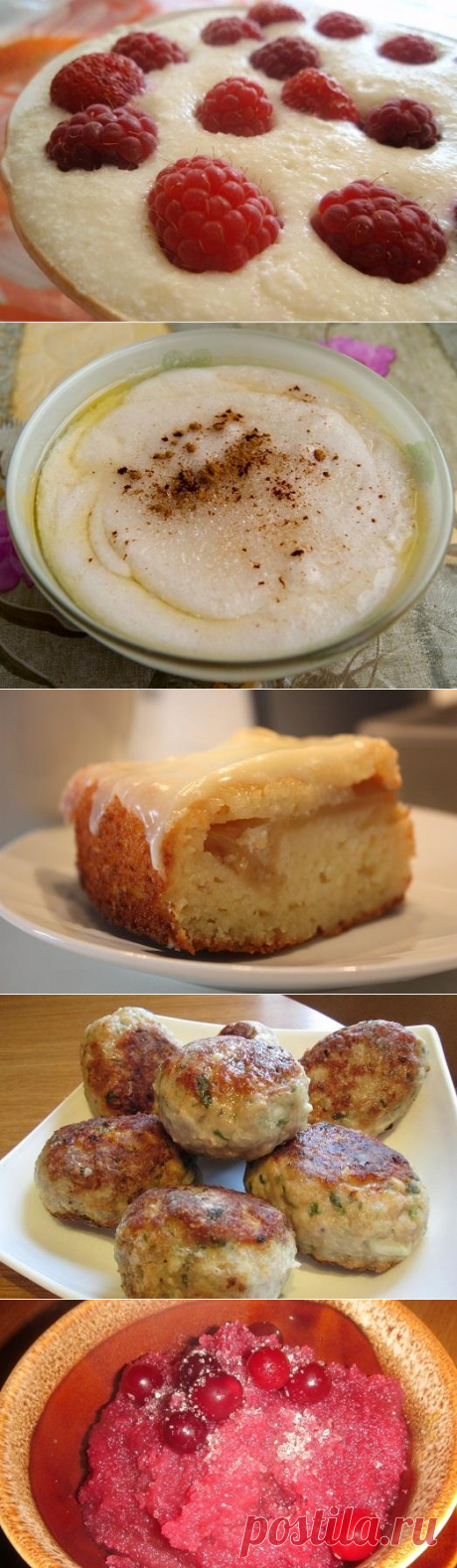 Как и что вкусное можно приготовить из манки? (6 рецептов)