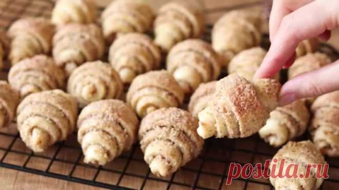 #Очень #вкусное и #простое #печенье #с #орешками и #карицей