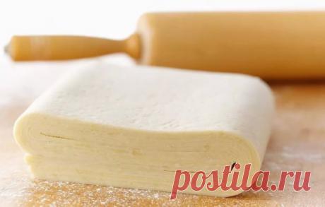 Варианты быстрого слоеного теста на воде, кефире, боржоми и пиве