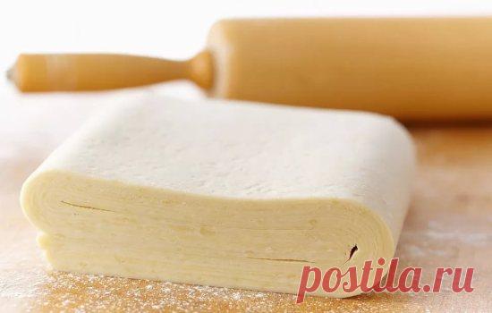 Варианты быстрого слоеного теста на воде, кефире, боржоми и пиве