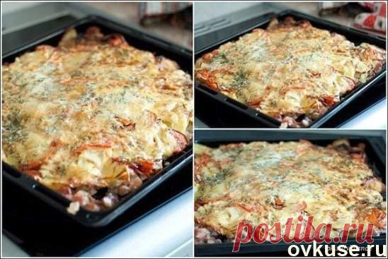 Мясо под шубой - Простые рецепты Овкусе.ру