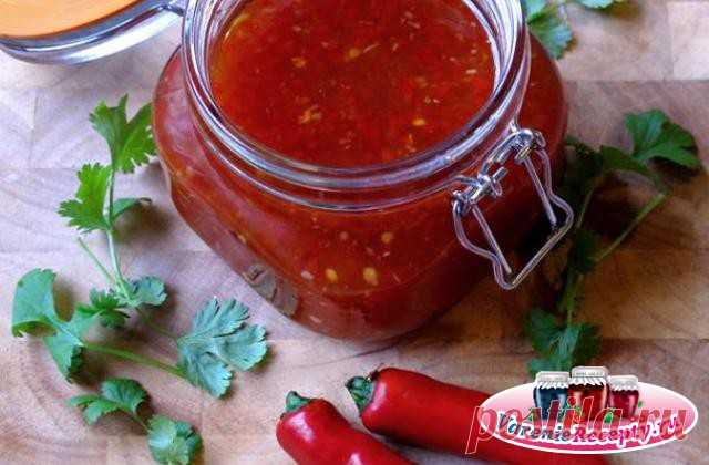 Сырая аджика на зиму. Рецепт