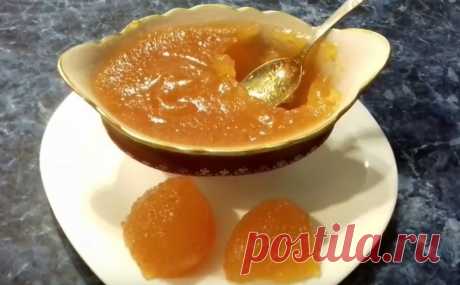 Очень вкусное повидло из яблок и апельсинов — Готовим дома