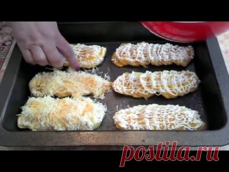 Праздничная картошка под сырной шубкой.