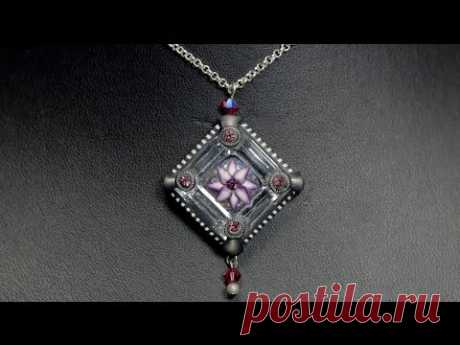 Polymer Clay Embellished Swarovski® Crystals