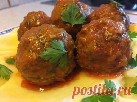 Фрикадельки в томатном соусе по Гречески - Простые рецепты Овкусе.ру