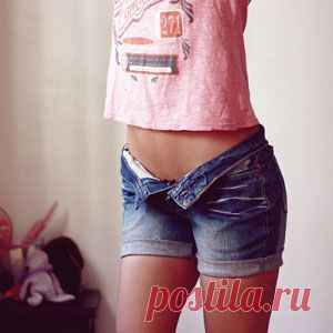 Практическое руководство о том, как сшить короткие женские шорты. | Выкройку данных коротких шорт вы найдете ниже.