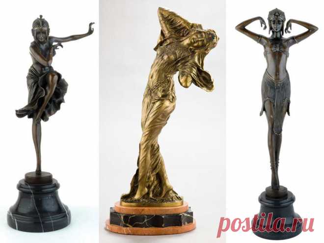 Румынский скульптор Demetre Chiparus. Ожившая бронза