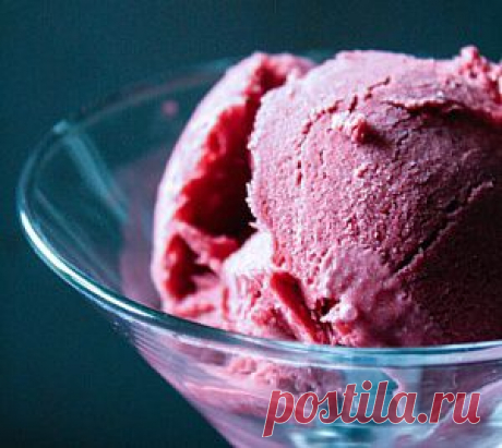 Мороженое из черной смородины и йогурта (фрозен йогурт) | IceCreamClub.ru