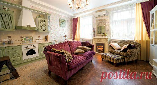 Обаяние французского кантри в городской квартире - Роскошь и уют