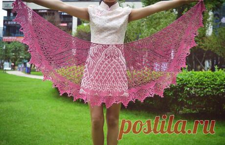 Шаль "Танцующие бабочки" /Dancing Butterflies
by Carfield Ma https://www.ravelry.com/patterns/library/dancing-butt..
Файл для скачивания на русском языке под фото
#шаль#вязание#вязаниеспицами#рукоделие#шалемания#вяжутнетолькобабушки#knitting#ravelry#бабочки#шалиспицами