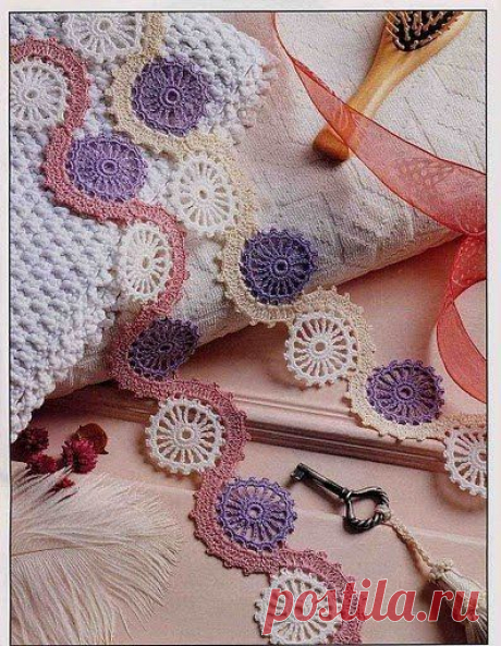 КРАСИВАЯ ТЕСЬМА КРЮЧКОМ