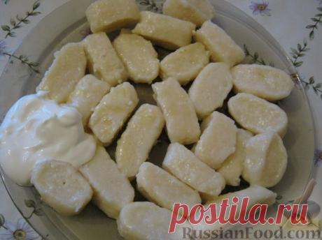 Рецепт: Ленивые вареники из творога на RussianFood.com