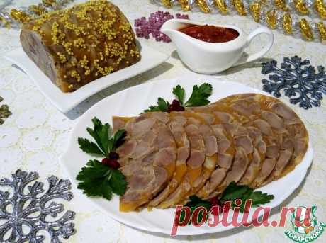 Сальтисон из куриных желудочков Кулинарный рецепт