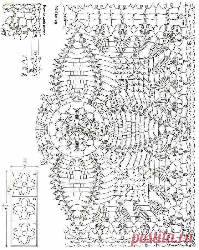 Прямоугольные и овальные салфетки (29шт.)