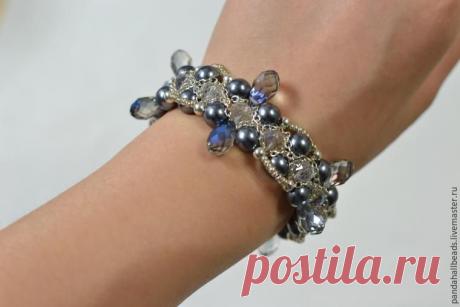Плетем элегантный летний браслет