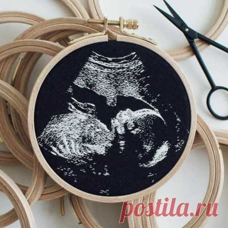 Вышивка первого портрета / Вышивка / ВТОРАЯ УЛИЦА - Мода, Выкройки, Рукоделие, DIY