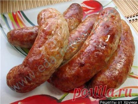 Кулинарный рецепт Домашняя колбаса без кишок с фото