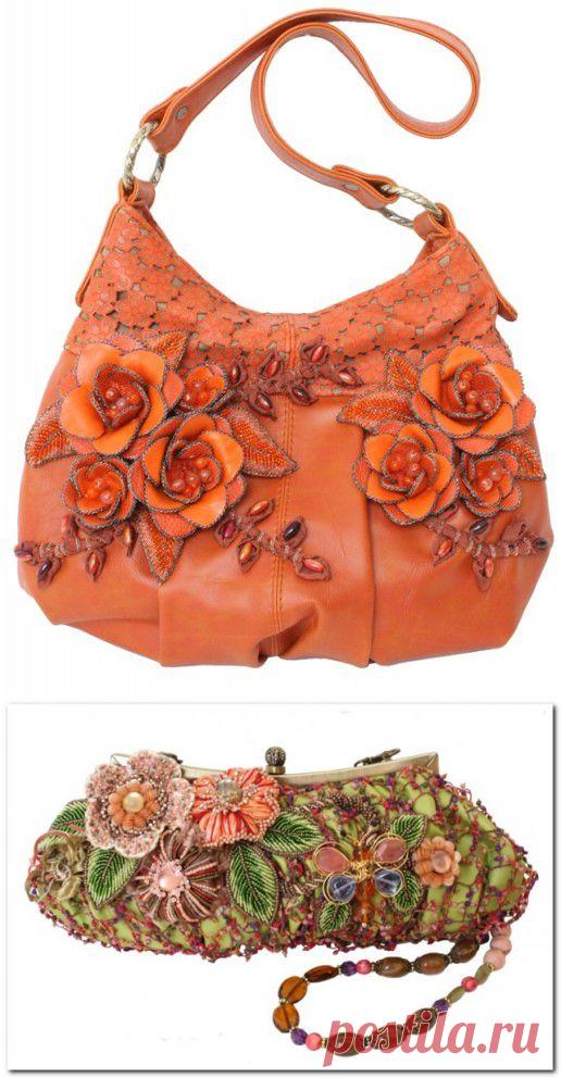 Коллекция женских сумочек..