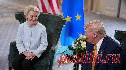 Politico: глава ЕК вела переговоры с Трампом для увеличения давления на Россию. Глава Еврокомиссии Урсула фон дер Ляйен вела переговоры с президентом США Дональдом Трампом с целью наращивания давления на Россию. Читать далее