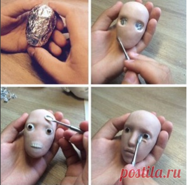 Кажется, голова девушки. Но приглядись внимательнее…