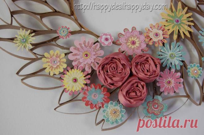 Вы не захотите выбрасывать втулки от туалетной бумаги, когда увидите это необычное украшение!