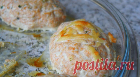 Запеченные котлеты из красной рыбы с начинкой, пошаговый рецепт с фото