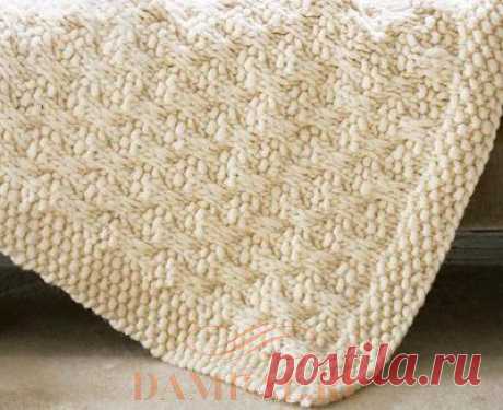 Тёплый плед «Chunky Throw» | DAMские PALьчики. ru