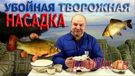 ЛИНЬ,карась,карп,плотва...Убойная ТВОРОЖНАЯ НАСАДКА !