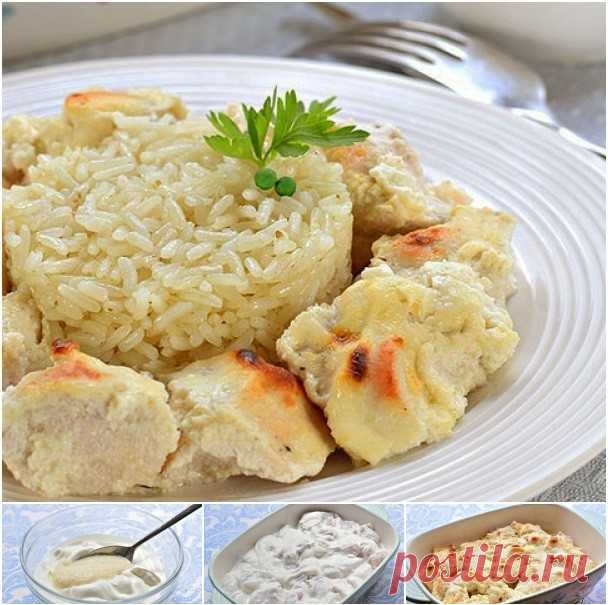 Куриное филе в сметане — Домашний уют