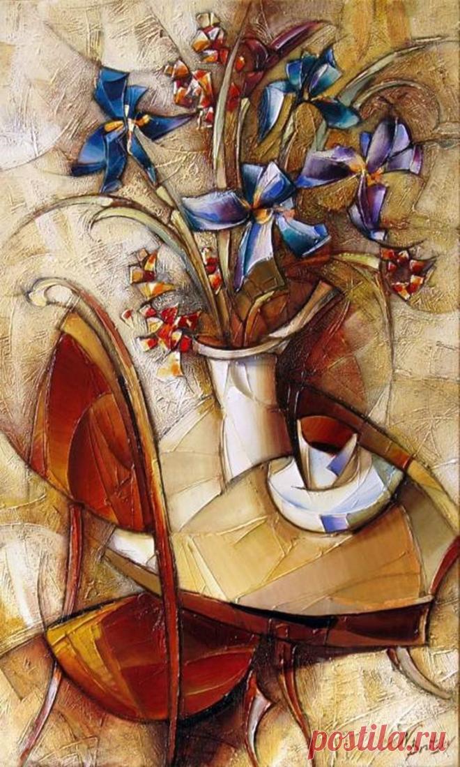 Пин на доске абстракция