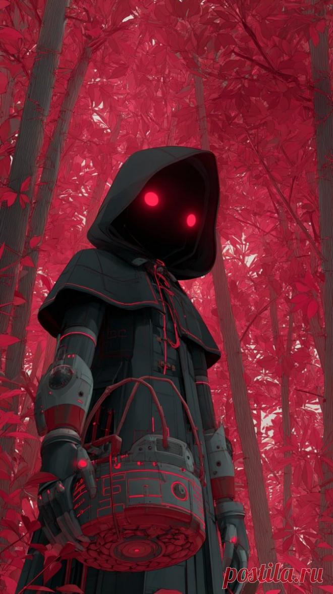 Красная Шапочка будущего: кибернетическая сказка в неоновом лесу. Нейронная сеть Midjourney - Midjourney примеры промтов - Форум ИИ о нейросетях - Yes Ai