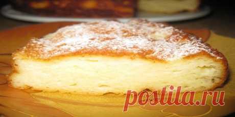 Классический французский творожник  Вкуснейший творожник !!! Рецепт взят из интернета. Творожной выпечки нежнее я еще не пробовала !!! Вот уж поистине тает во рту
