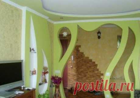 Идеи арок из гипсокартона