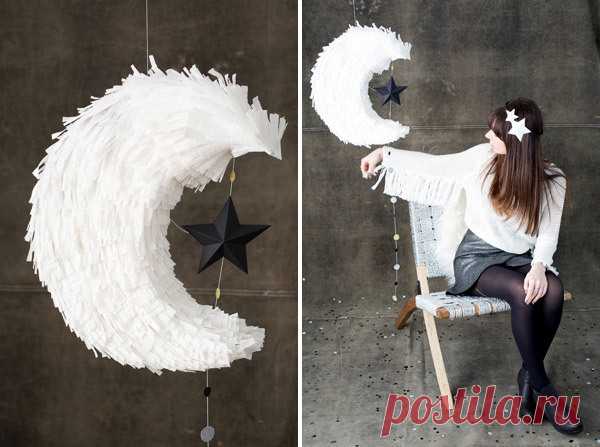 Moon Pinata: ตกแต่งห้องสวยด้วยพระจันทร์สีขาว - PORTFOLIOS*NET