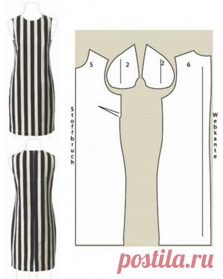 Платья. Выкройки 👗
Отличная идея для рукодельниц