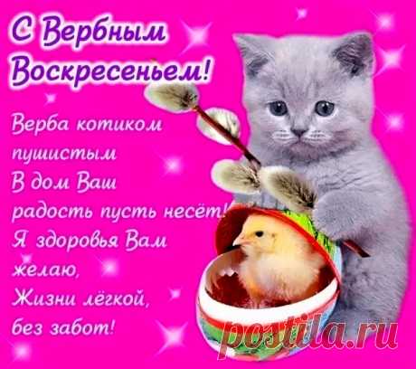 С Вербным воскресеньем!